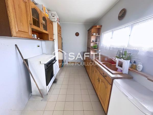 Maison 3 chambres, jardin clos, proche Sèvre et du petit Leclerc