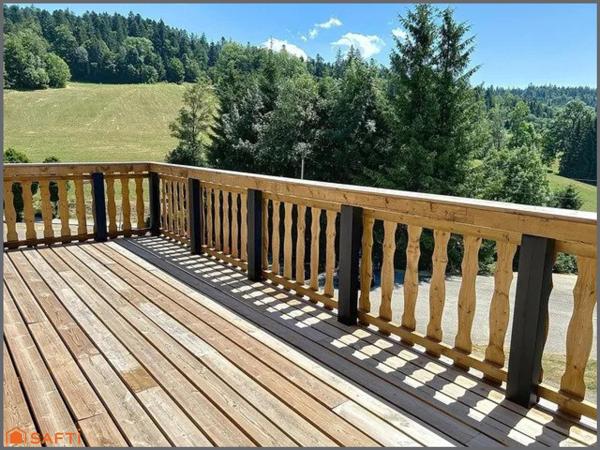 Chalet typique rénové, charme, clarté et cocooning.