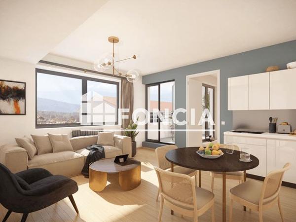 À vendre Appartement 3 pièces 59.7 m² - La Roche-sur-foron 74800