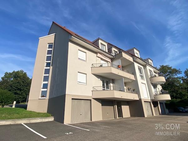 3%COM Beau F3 avec double balcon et double garage  Hochfelden (67270)