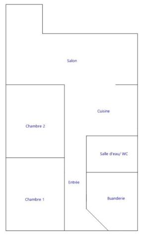 Appartement 3 pièces à louer - La Rochelle