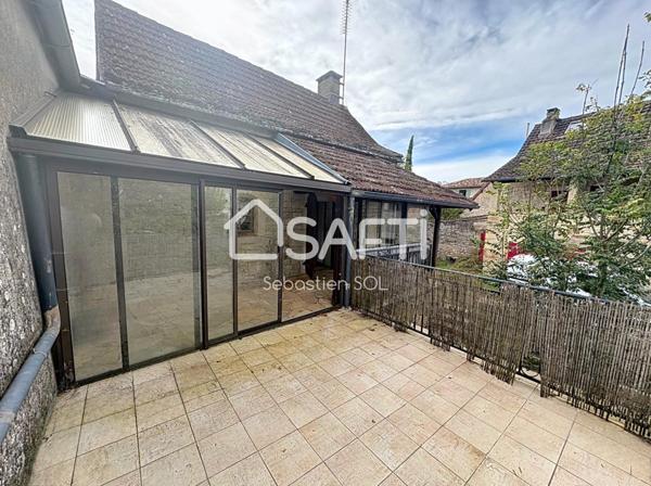 Maison de Village de 92 m² avec Jardin et Garage Caylus