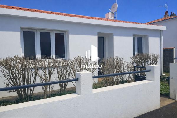 Maison à vendre de plain pied située aux Sables d’Olonne – 2 chambres