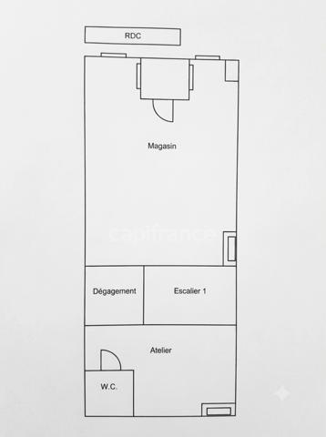 TONNERRE (89700) — Immeuble mixte 145 m² à rénover — Idéal Investisseur / Déficit Foncier