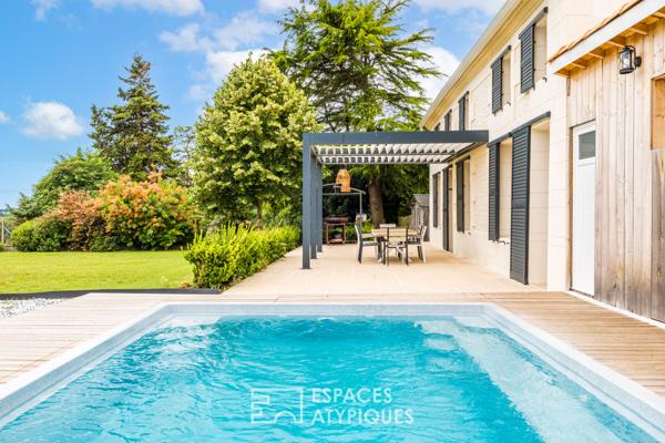 Propriété charentaise alliant charme et confort