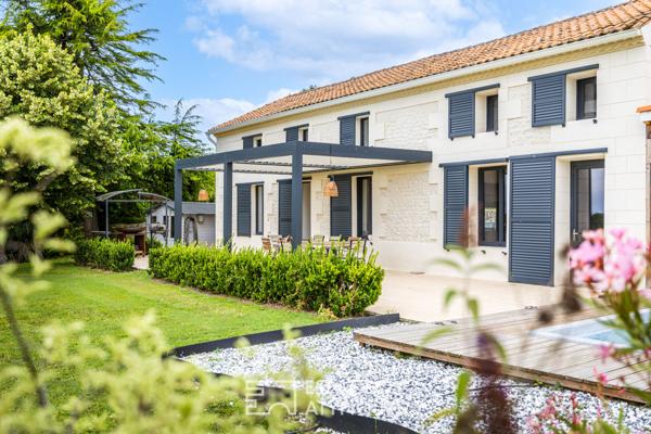 Propriété charentaise alliant charme et confort