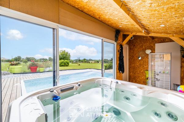 Propriété charentaise alliant charme et confort