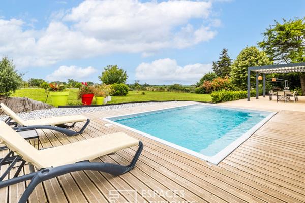 Propriété charentaise alliant charme et confort