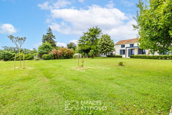 Propriété charentaise alliant charme et confort