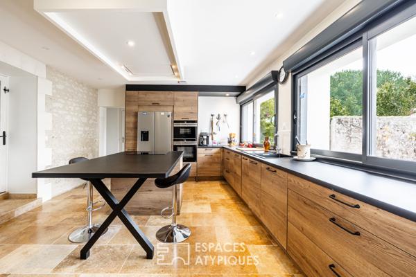 Propriété charentaise alliant charme et confort