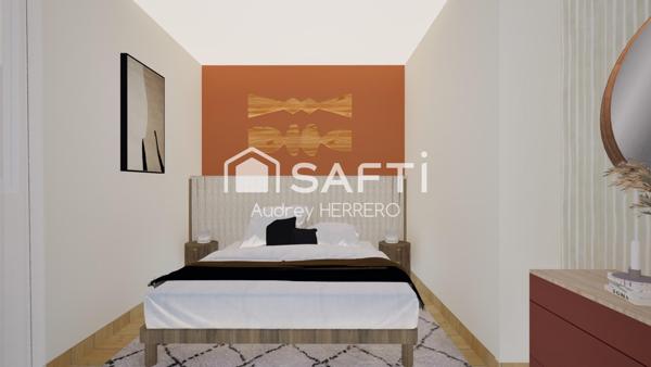 Appartement de Type T3 refait à neuf - Toulouse - Côte Pavée