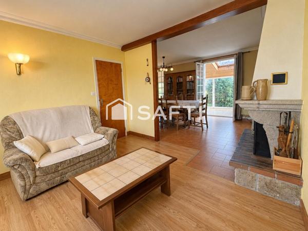 PLOUFRAGAN – Maison avec vie de plain-pied et grand jardin