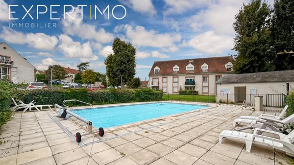 Étampes (91150) À vendre appartement F3 RDC avec terrasse et deux places de stationnement