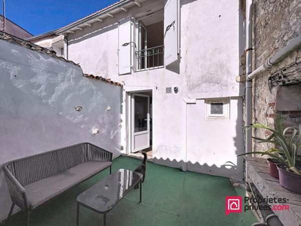 Maison La Rochelle - Laleu - Echoppe de 3 pièce(s) 62 m2 - Courette et dépendance