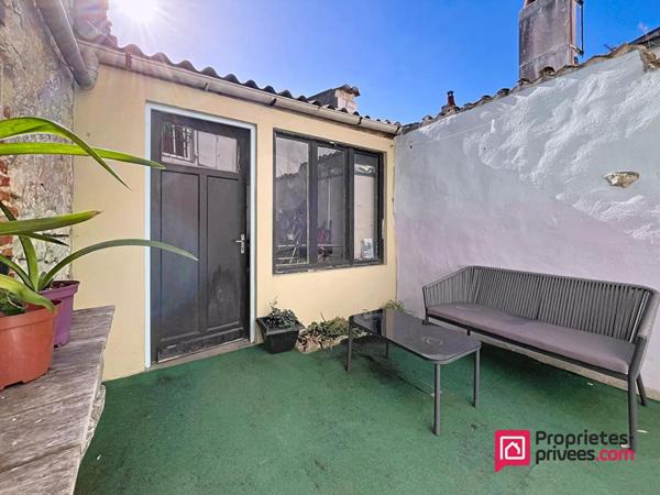Maison La Rochelle - Laleu - Echoppe de 3 pièce(s) 62 m2 - Courette et dépendance
