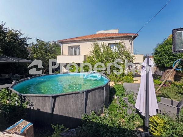 Dpt Gard (30), à vendre secteur Chantilly belle maison 84m² habitable sur un terrain clos de 469m² et 85m² environ supplémentaires aménageable et garage.