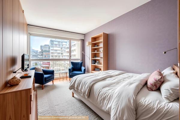 Paris (75020) PARIS 20EME ARRONDISSEMENT, 3 pièces, proche métro Saint-Fargeau (ligne 3bis)