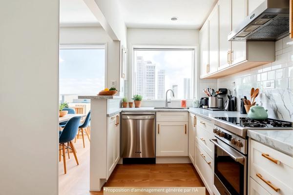 Paris (75020) PARIS 20EME ARRONDISSEMENT, 3 pièces, proche métro Saint-Fargeau (ligne 3bis)