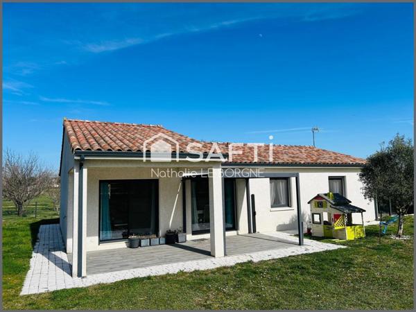 Joli plain pied récent sous garantie décennale