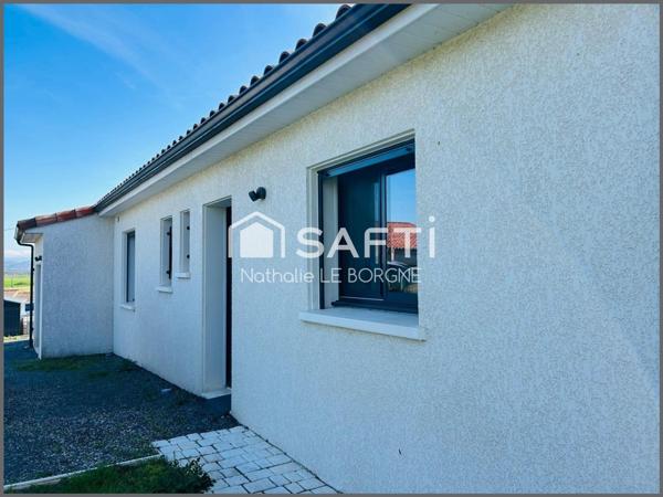 Joli plain pied récent sous garantie décennale