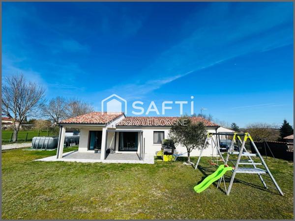 Joli plain pied récent sous garantie décennale