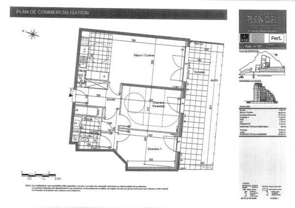 Appartement Meudon 3 pièces 66,70 m2