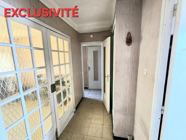Marseille 13014 – Appartement T4 de 75 m² avec balcon et cave