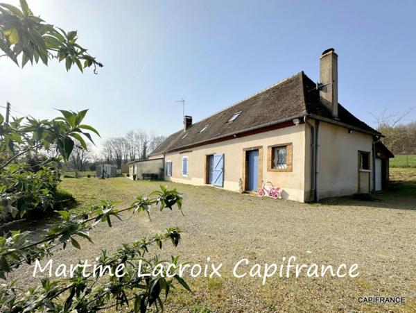 Dpt SARTHE (72), BONNÉTABLE - PROPRIÉTÉ P8 de 200 m² - Terrain de 1,60 Ha