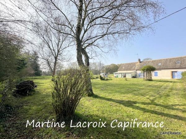 Dpt SARTHE (72), BONNÉTABLE - PROPRIÉTÉ P8 de 200 m² - Terrain de 1,60 Ha
