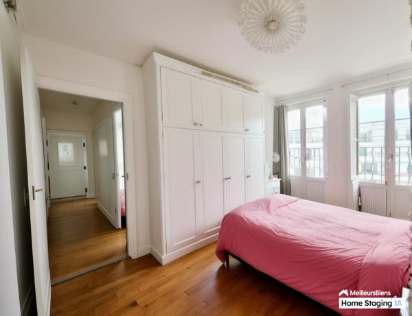 ISSY les Moulineaux F3 au 7ème ciel avec deux balcons