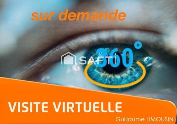 Appartement traversant T3 59m2  Vue mer