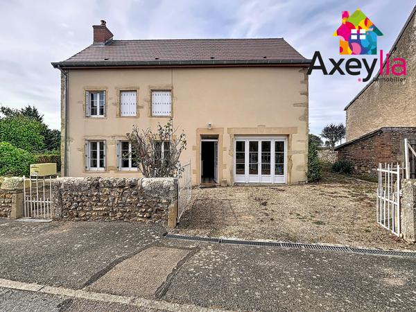 A VENDRE- SECTEUR MARCIGNY- MAISON DE CARACTÈRE AVEC TERRAIN ET BOIS