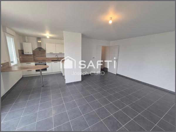 Bel F3 lumineux, vue dégagée et petite terrasse