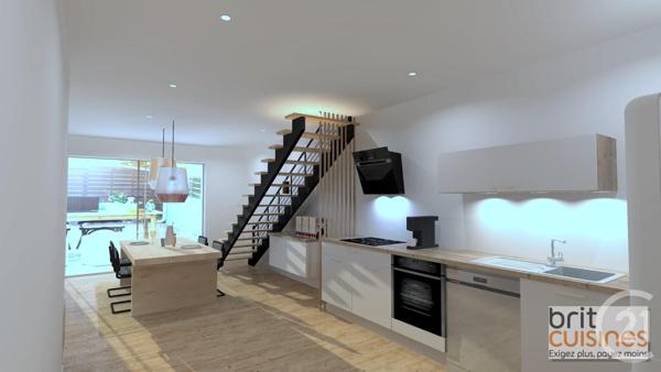 Appartement T3 à vendre  3 pièces - 75,50 m2 ST RENAN - 29