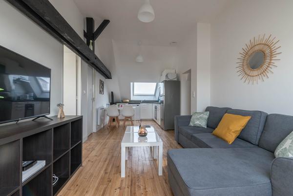 Appartement T3 meublé 36 m² - Quartier Médiathèque