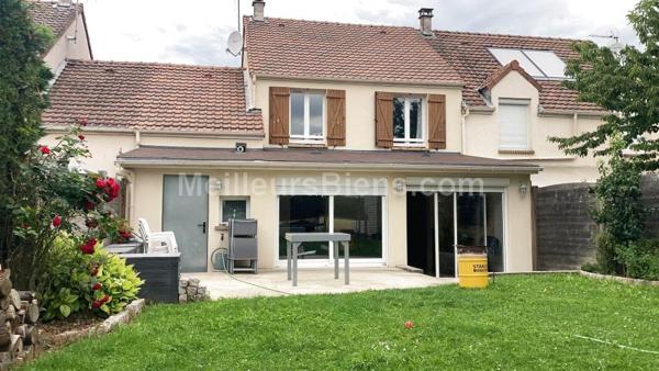  Maison 110 m2 proche de  Luzarches, 3 chambres, bureau, dressing, terrasse, jardin et garage.