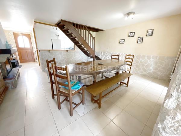  Maison 110 m2 proche de  Luzarches, 3 chambres, bureau, dressing, terrasse, jardin et garage.