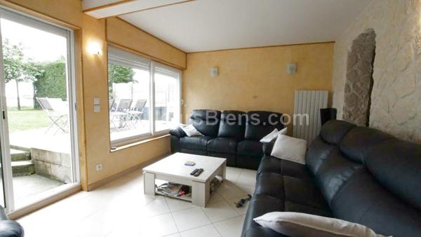  Maison 110 m2 proche de  Luzarches, 3 chambres, bureau, dressing, terrasse, jardin et garage.