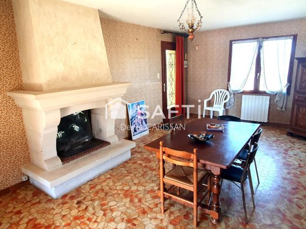 Maison 6 pièces + garage et dépendances