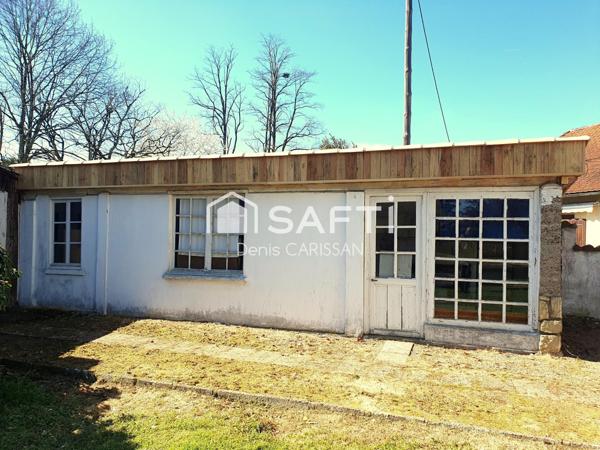 Maison 6 pièces + garage et dépendances