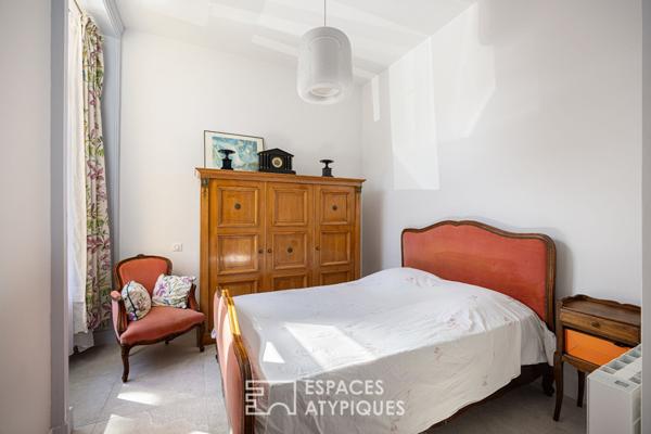 Appartement rénové au coeur d’un château avec jardin et piscine