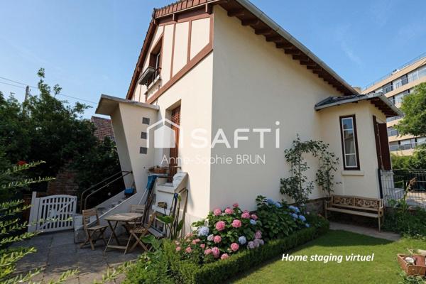 Maison 6 pièces avec jardinet, sous-sol, parking