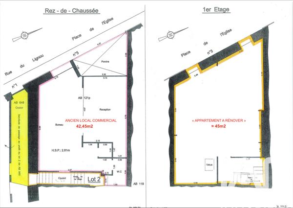 Immeuble à vendre 153 m² Semussac