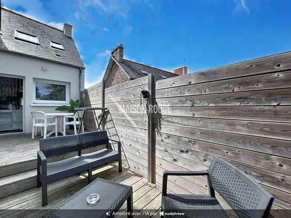 ERQUY - Élégant TRIPLEX avec terrasse et parking couvert au coeur de la station