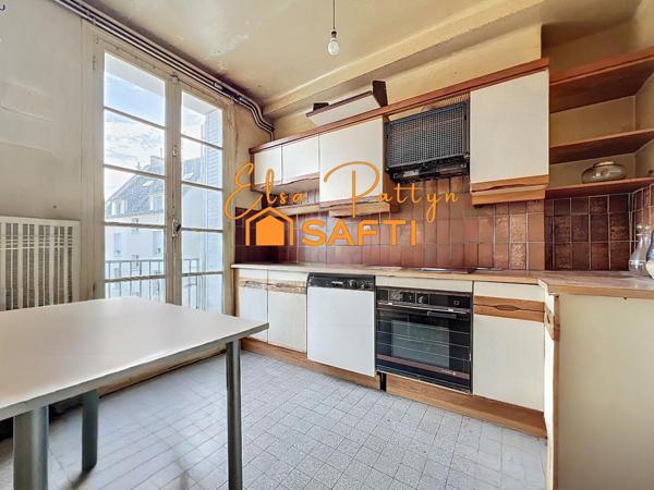 À VENDRE – APPARTEMENT F2 TRANSFORMABLE EN F3 – CENTRE-VILLE DE CAEN