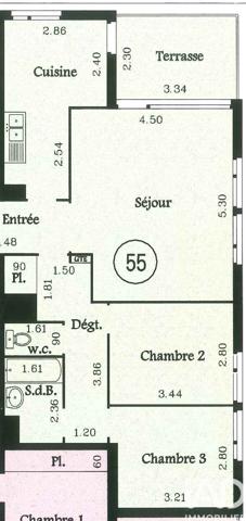 Appartement à vendre 4 pièces 85 m² Orly