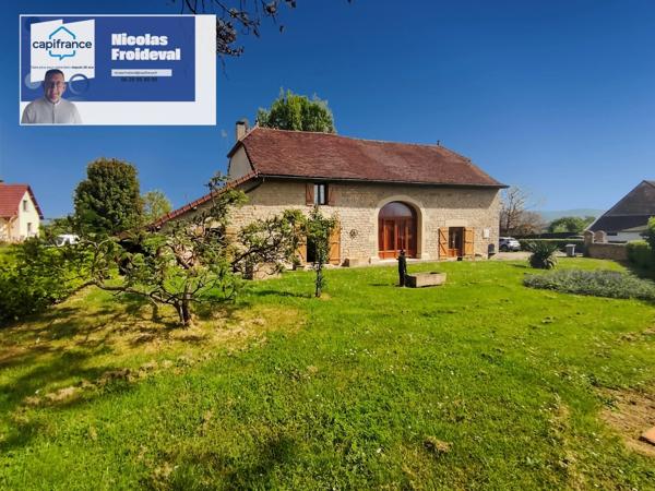 Maison à vendre 6 pièces proche de LONS LE SAUNIER (39)