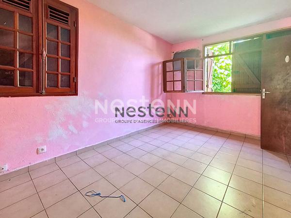 A VENDRE UNE MAISON COMPOSEE DE DEUX T3 A LA RETRAITE BAIE-MAHAULT