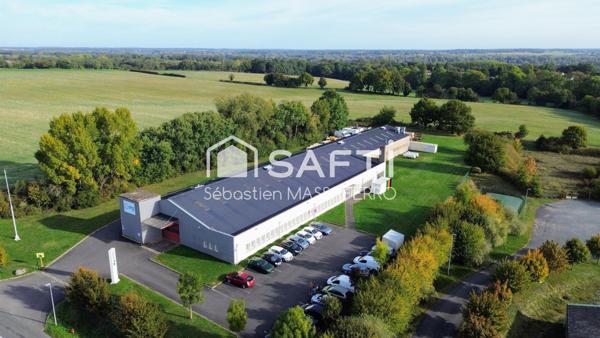 Local industriel avec stockage, atelier et bureaux