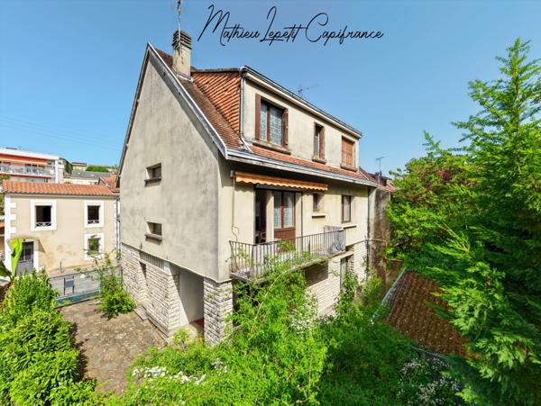 Maison 5 chambres – Vue parc Gamenson – Garage – Fort potentiel – Centre-ville de Périgueux (24 000) 155 M² habitables